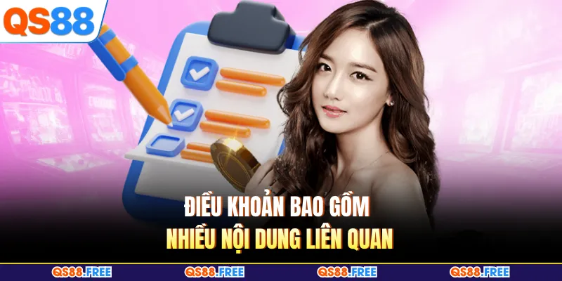 Điều khoản bao gồm nhiều nội dung liên quan