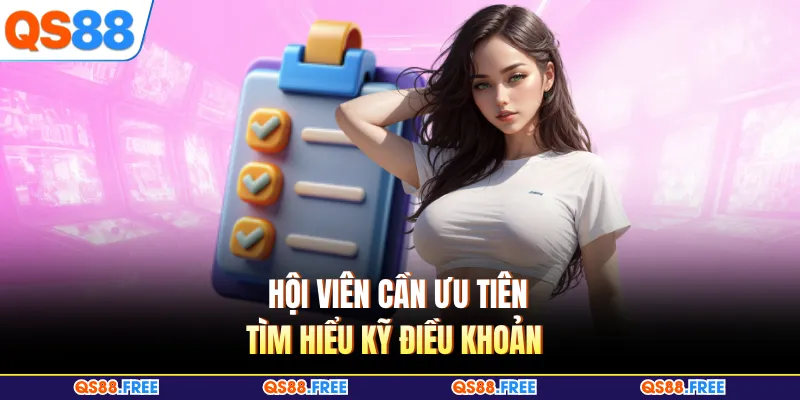Hội viên cần ưu tiên tìm hiểu kỹ điều khoản
